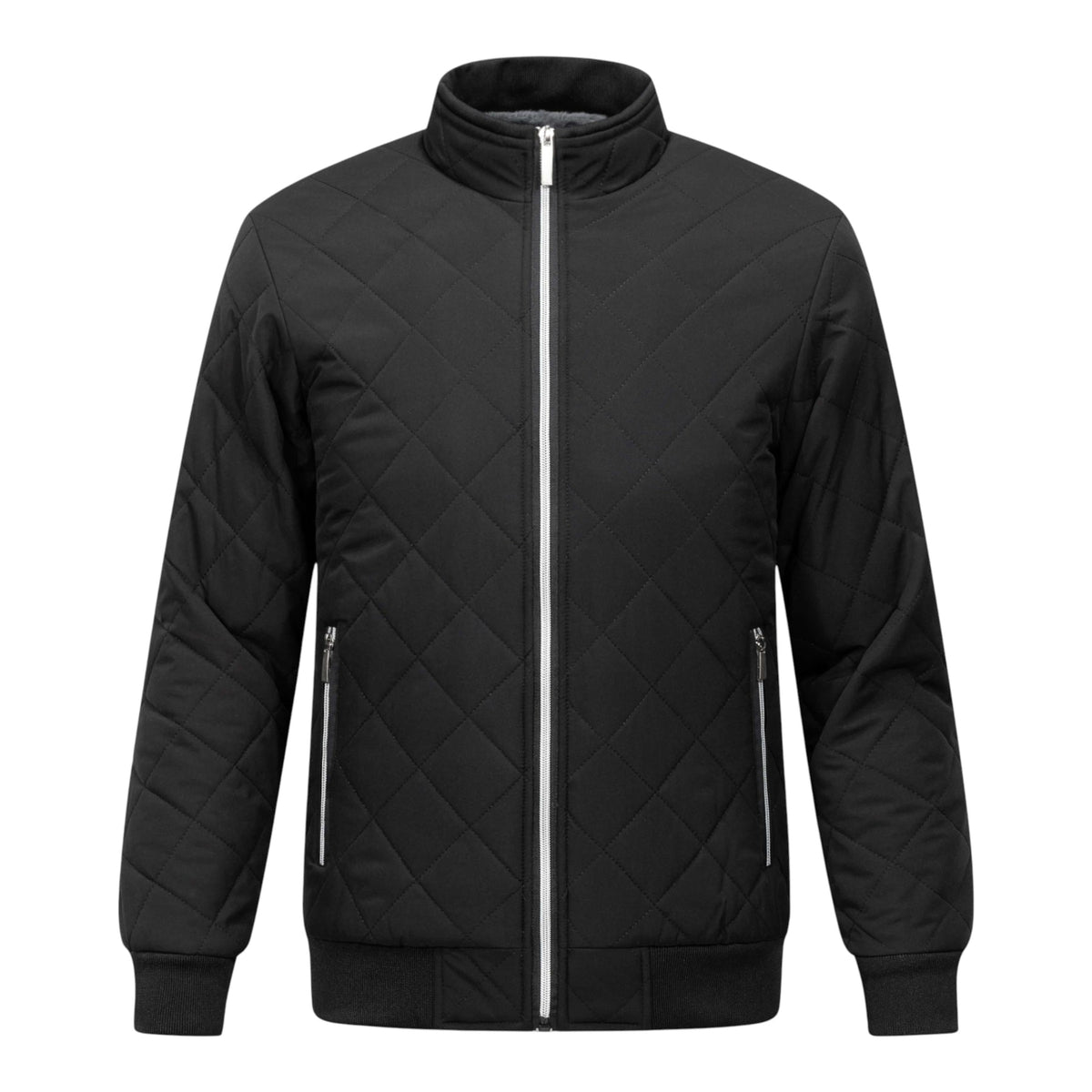 Men's Quilted Wrap Fluid Puffer Jacket