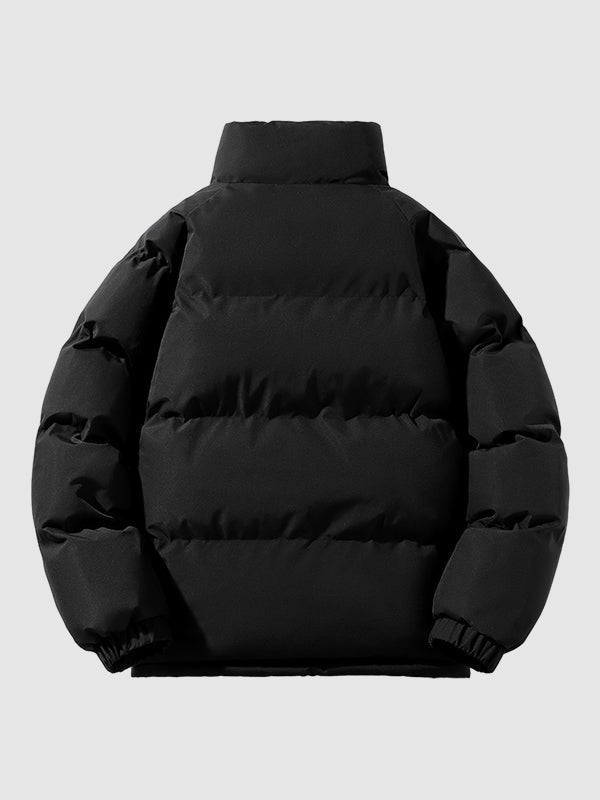 Men's Quilted Zip-Up Stylish Puffer Jacket