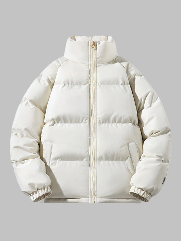 Men's Quilted Zip-Up Stylish Puffer Jacket