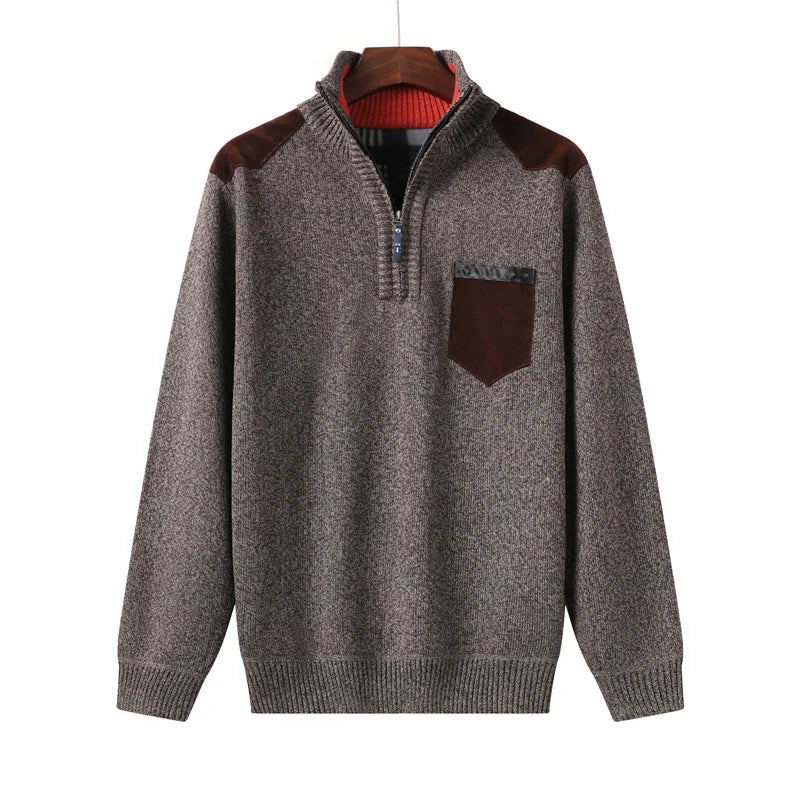 Men's Ribbed Elegant Cardigan