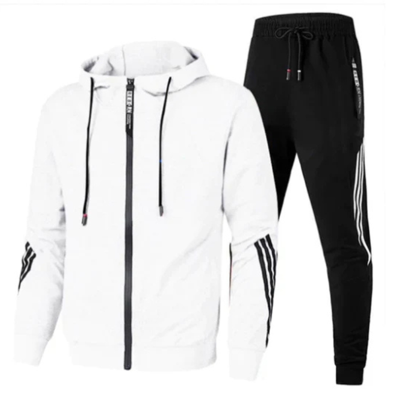 Men's Sporty Jogging Suit | Stylish Two-Piece Activewear Set