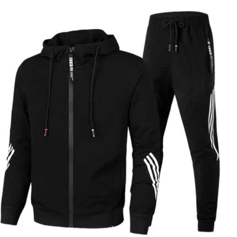 Men's Sporty Jogging Suit | Stylish Two-Piece Activewear Set