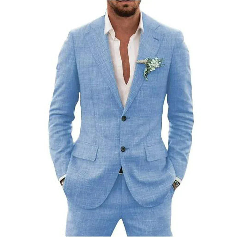 Men's Summer Twin Suit Set