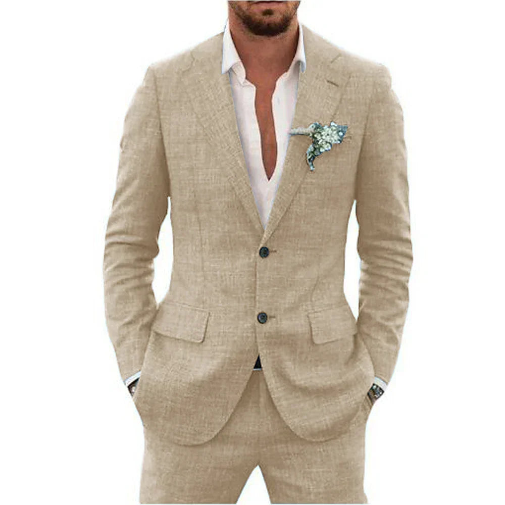 Men's Summer Twin Suit Set