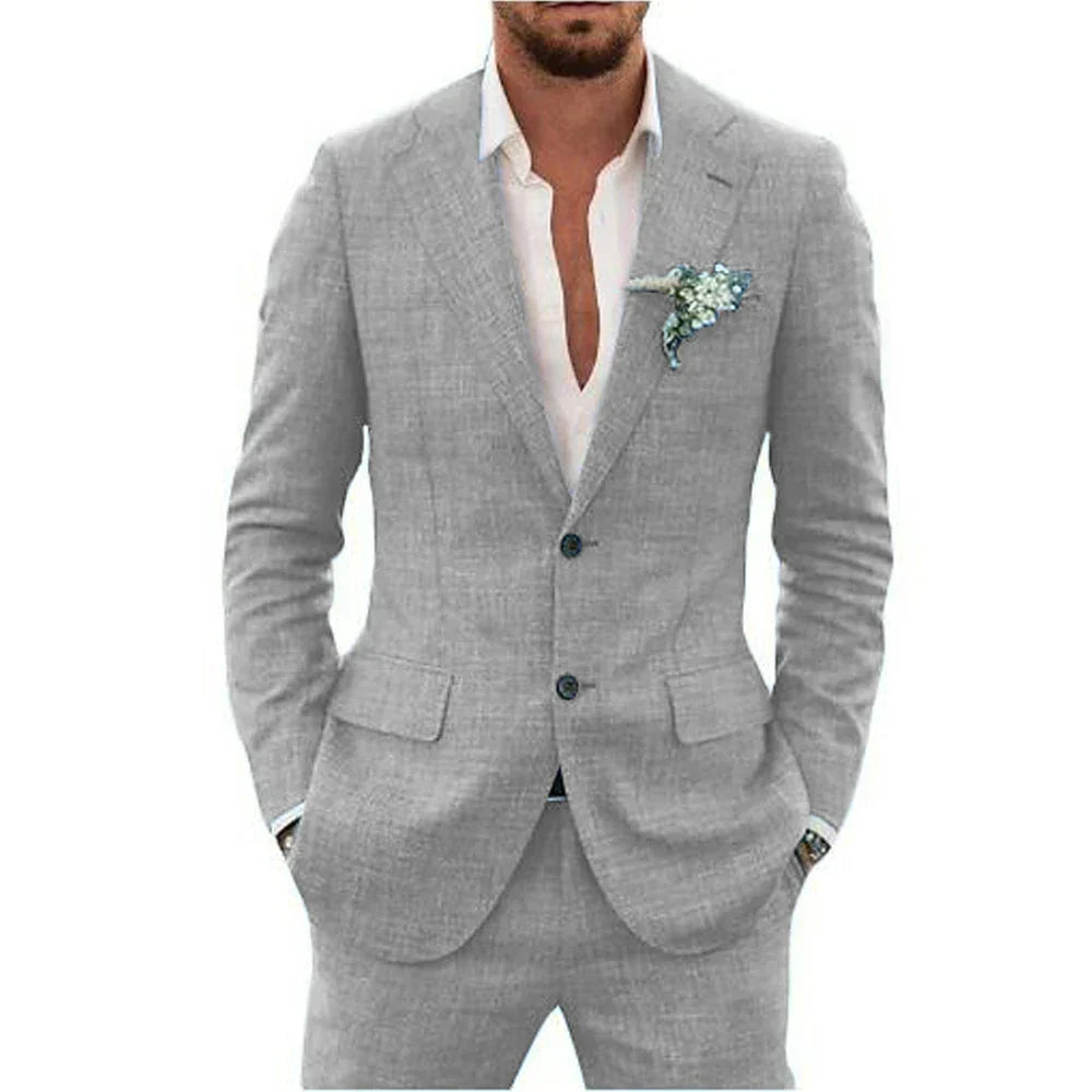 Men's Summer Twin Suit Set