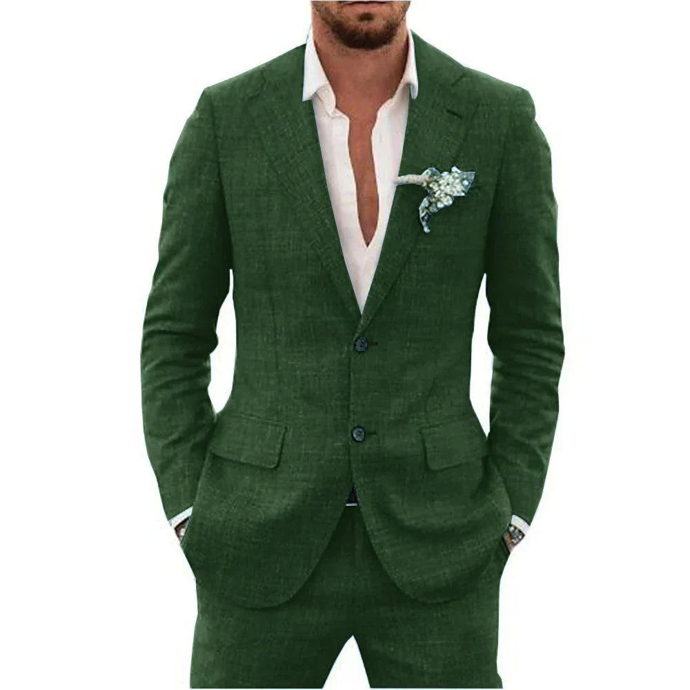 Men's Summer Twin Suit Set