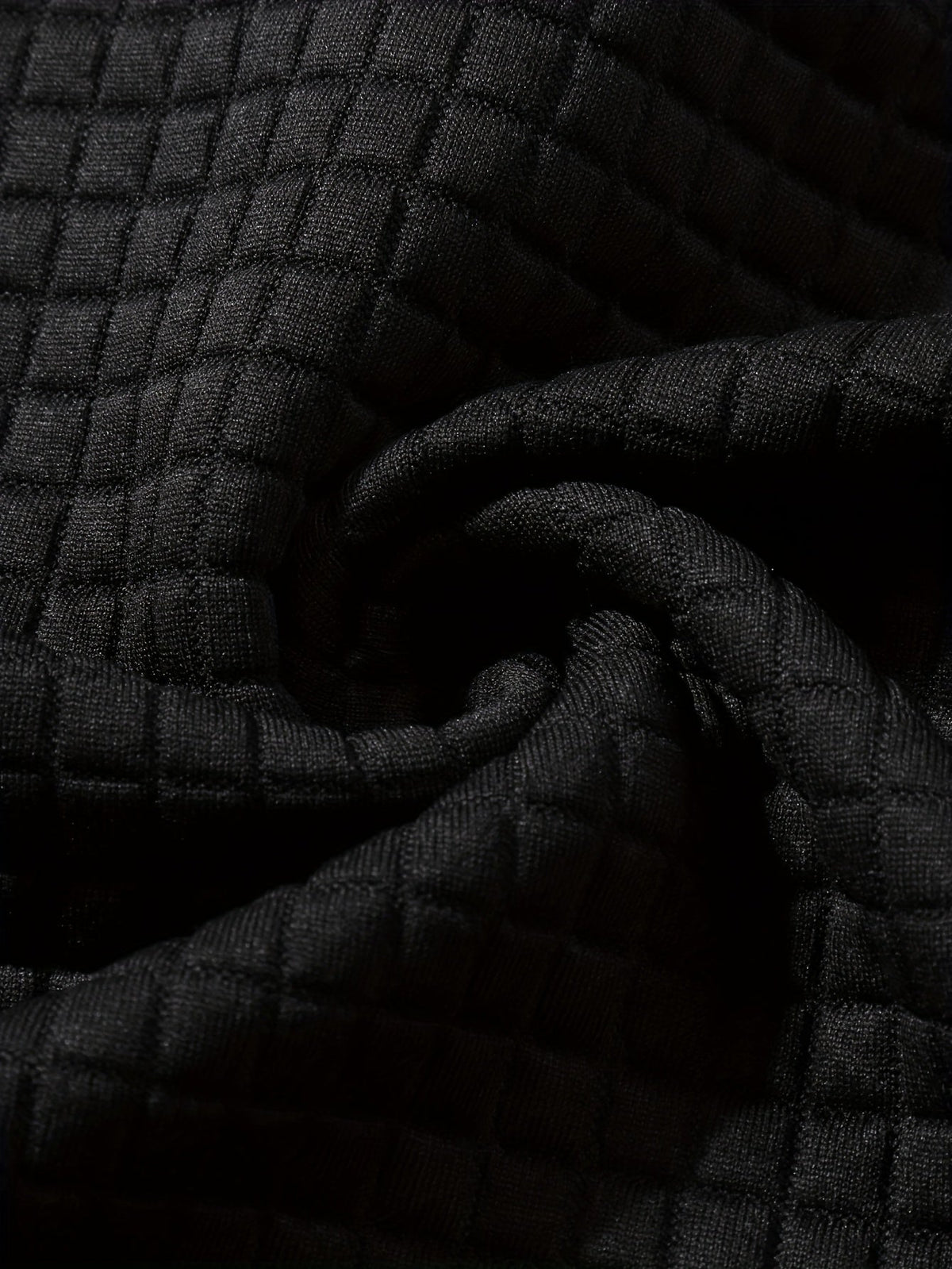 Men's Textured Color-Block Hoodie
