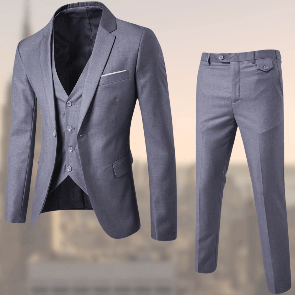 Men's Three-Piece Wedding Guest Suit