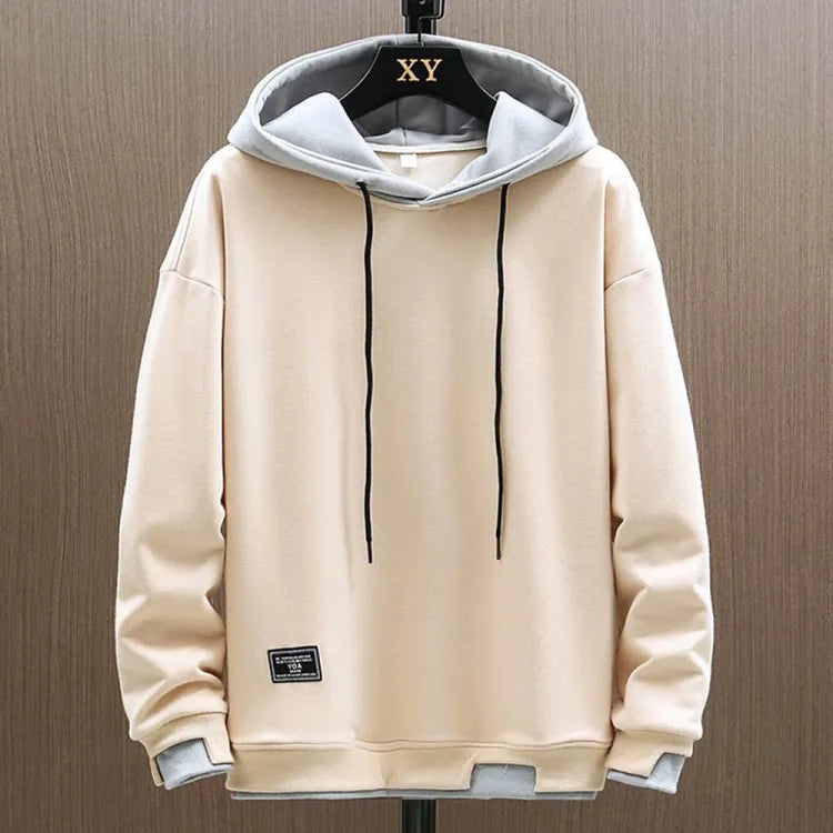 Men's Two-Tone Casual Hoodie