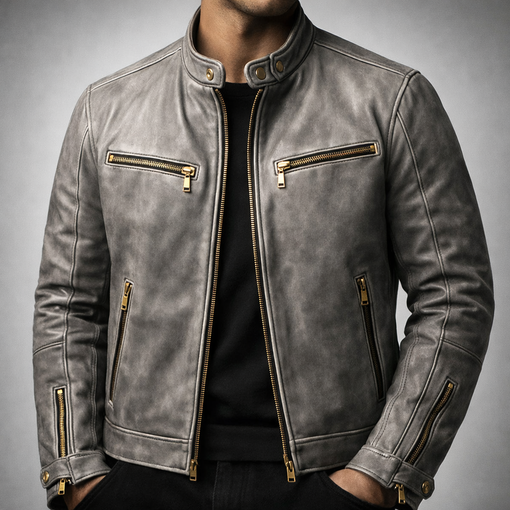 Men's Vintage Leather Jacket