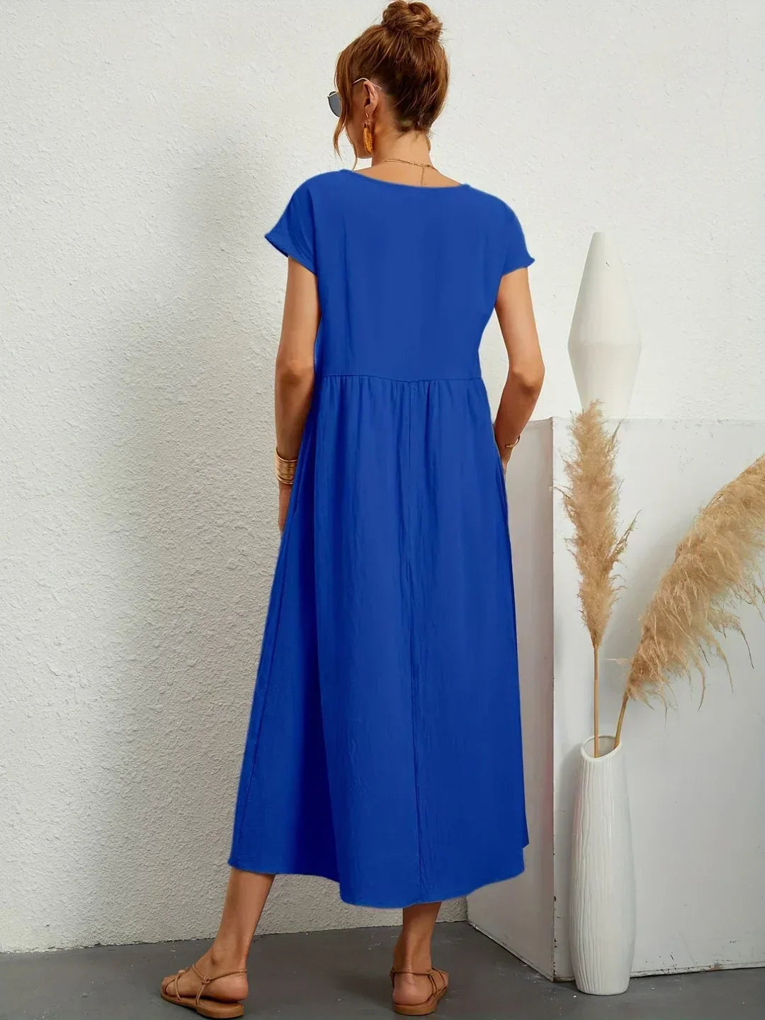 Eva's Boutique | Elegant Comfort Dress