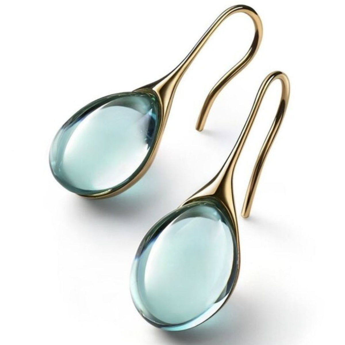 Gold Crystal | Crystal Earrings in Gold and Silver