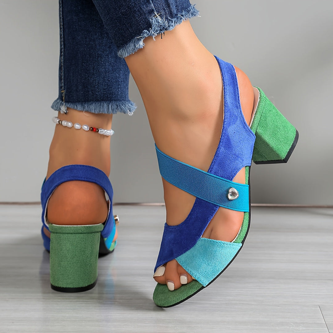Sofia | Elegant Colorful Orthopedic Leather-Like Sandals