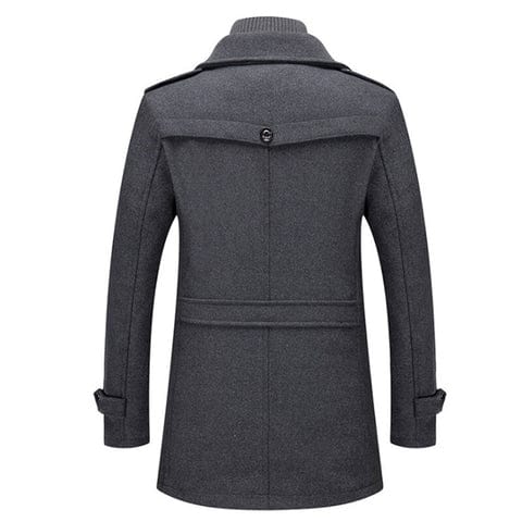 Men's Coat with Lining and Water Repellent | For Winter | Size M-6XL | Black, Grey, Brown, Coffee, Blue
