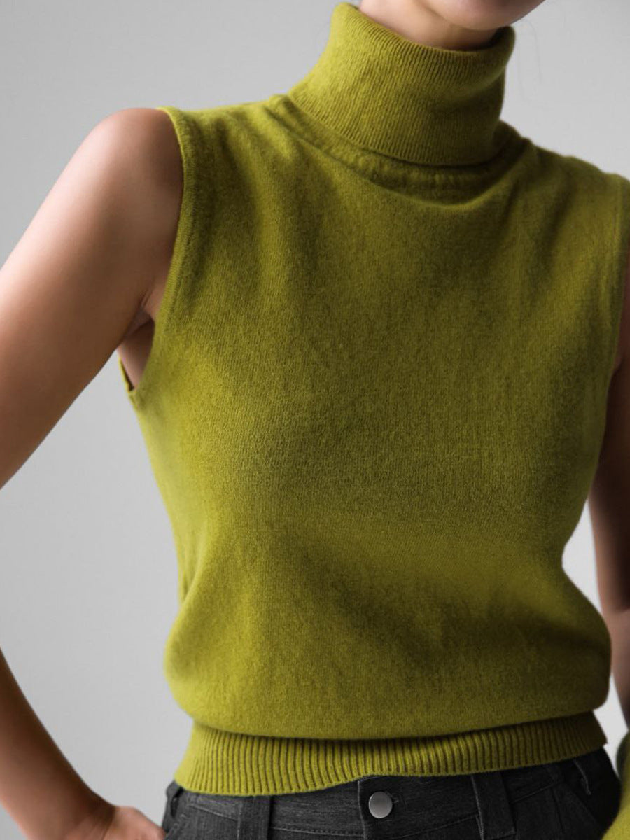 Madelief Mock Neck Knit Sweater Twinset