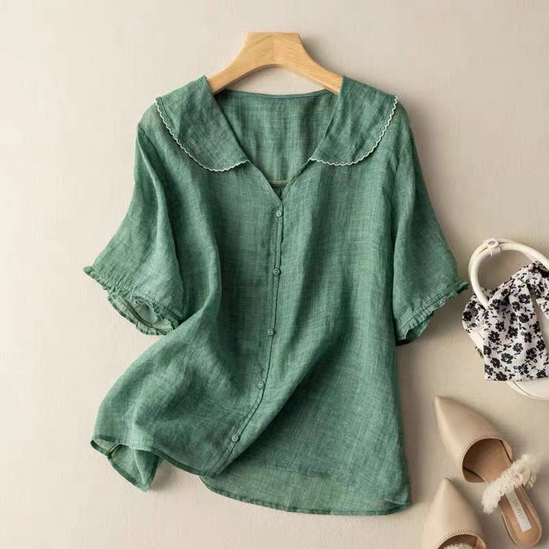 Floréa Linen Blouse