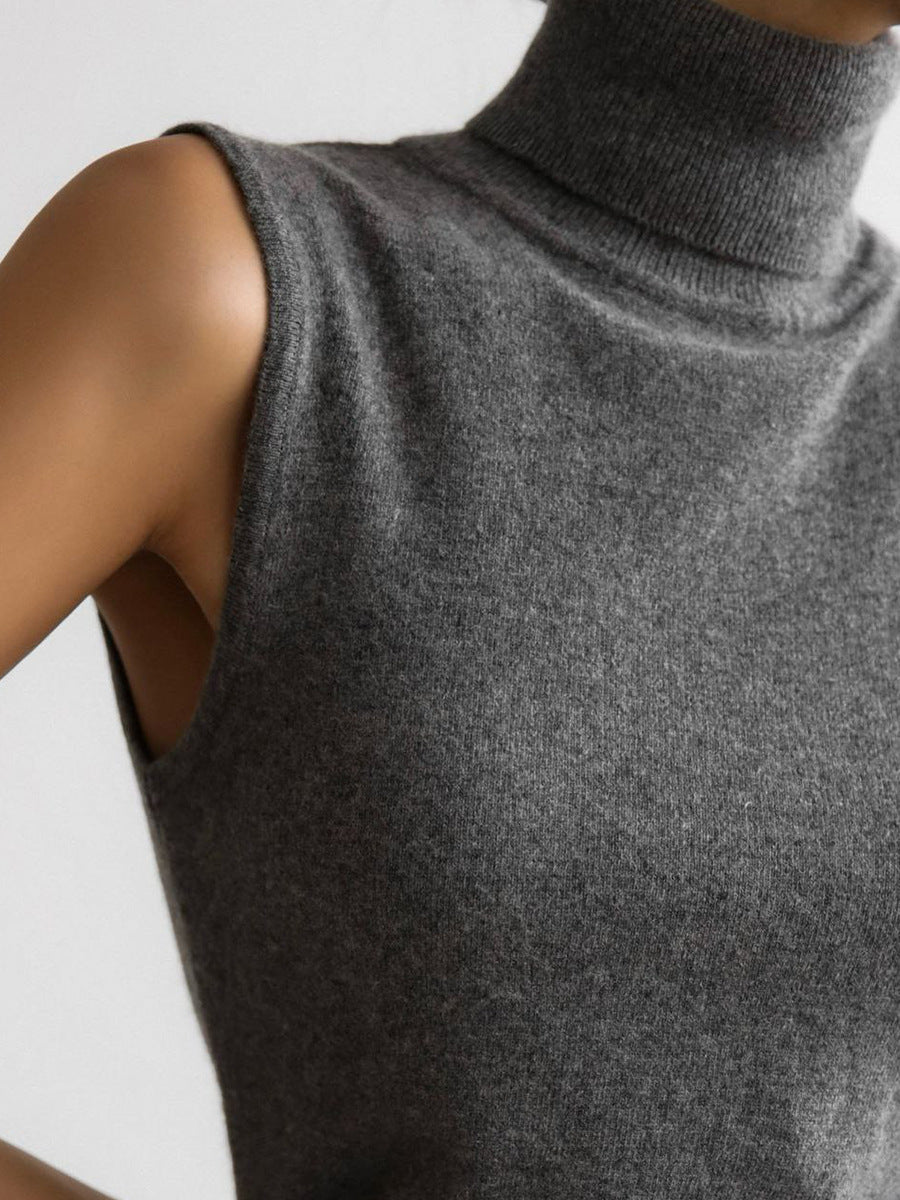 Madelief Mock Neck Knit Sweater Twinset