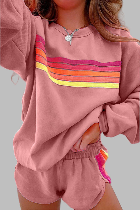 FINAH - STRIPE RELAX SLEEPWEAR SET