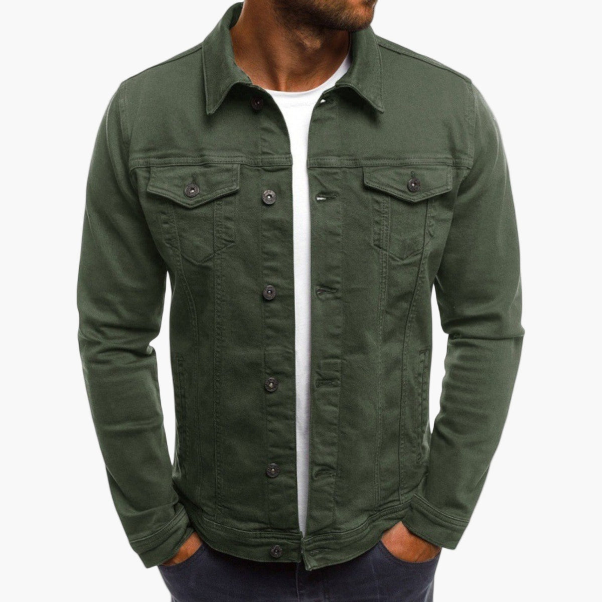 Jorin | Mens Slim Fit Transitional Jacket — Lightweight Transitional Jacket in 6 Colors S–XL | Westmere