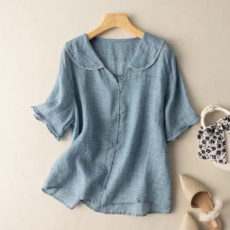 Floréa Linen Blouse
