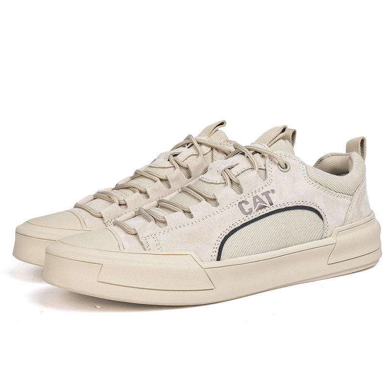 UrbanEdge | Men's Urban Style Leather-Like Sneakers