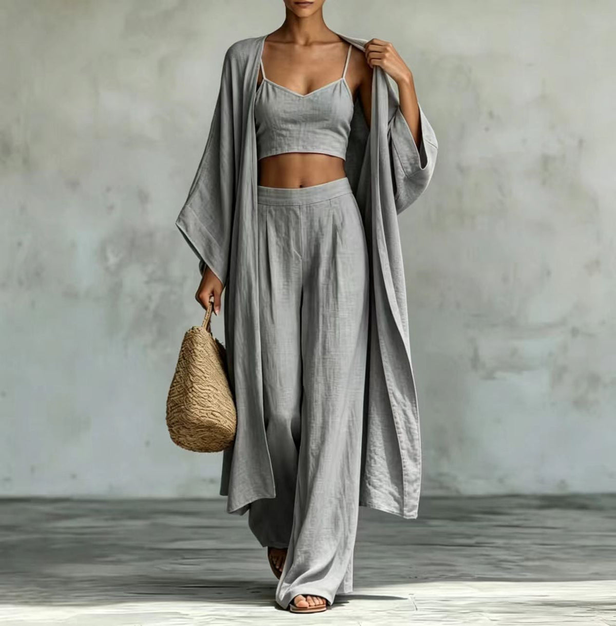 Tahlia Cotton Linen Resort Set