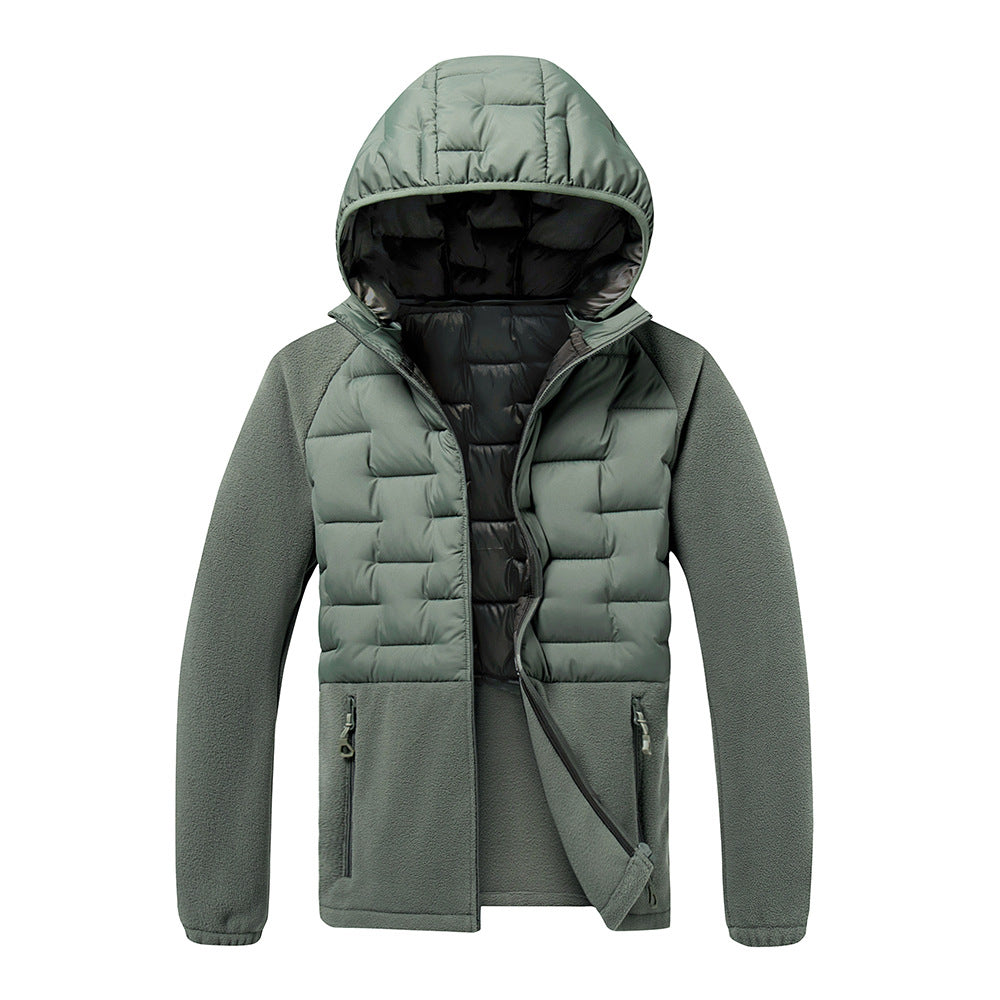 Preston - Men's Hooded Fleece Puffer Jacket