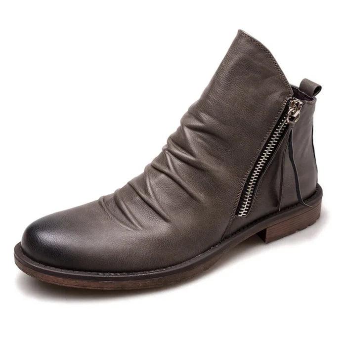 Bernardo Cavallino | Leather-Like boots with stitched detail