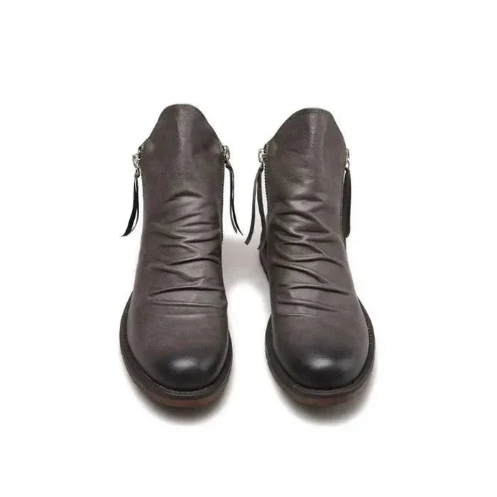 Bernardo Cavallino | Leather-Like boots with stitched detail