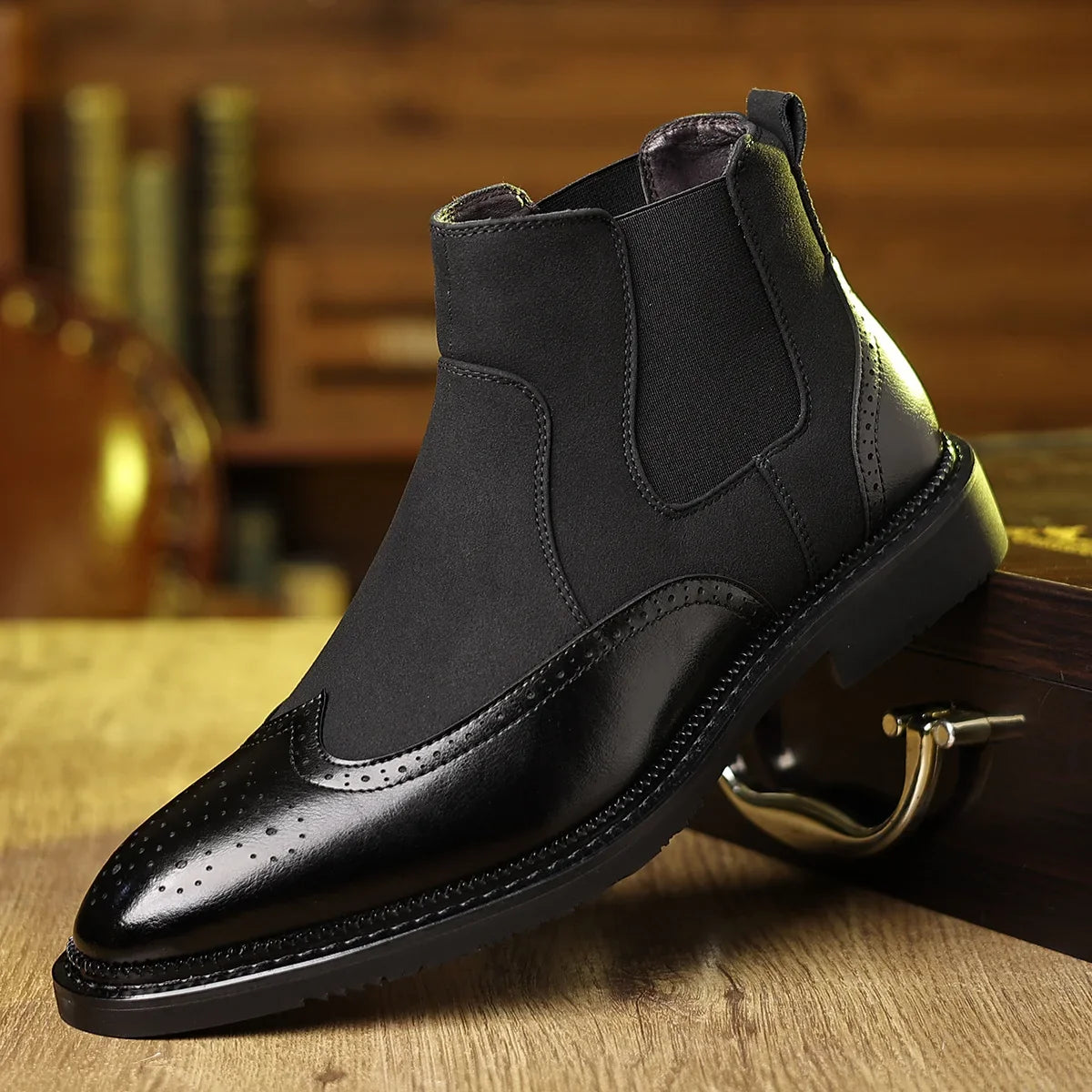 Ravello Suede Leather Boots
