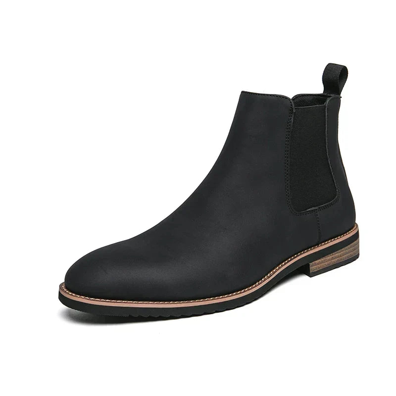 Cosmo | Premium Leather-Like Chelsea Boots