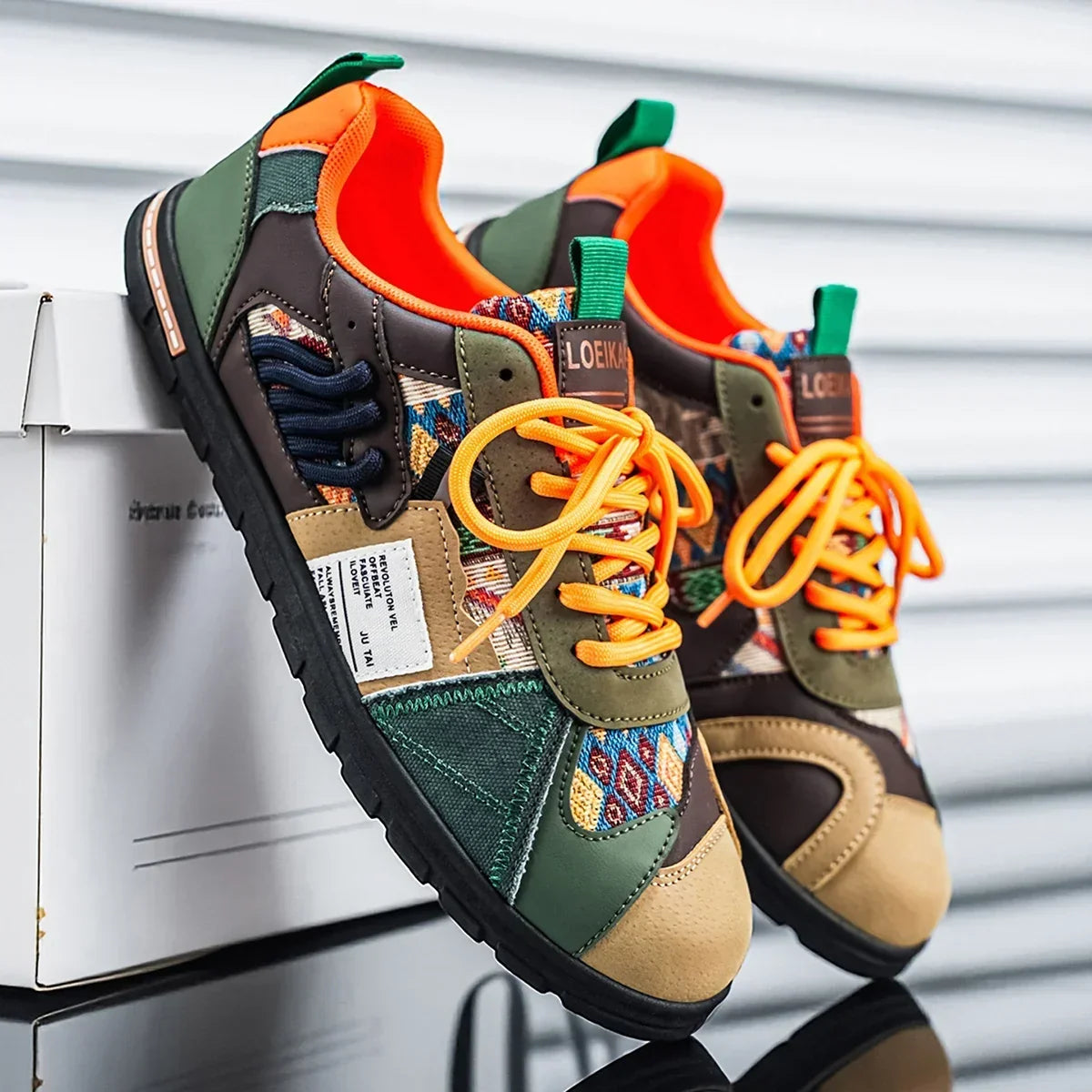 Gianluigi | Men's Retro Urban Outdoor Sneakers