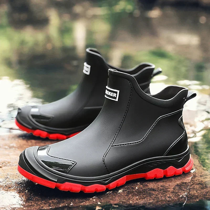 Unisex Terrain Ankle Boots, Chelsea Style, Lug Sole