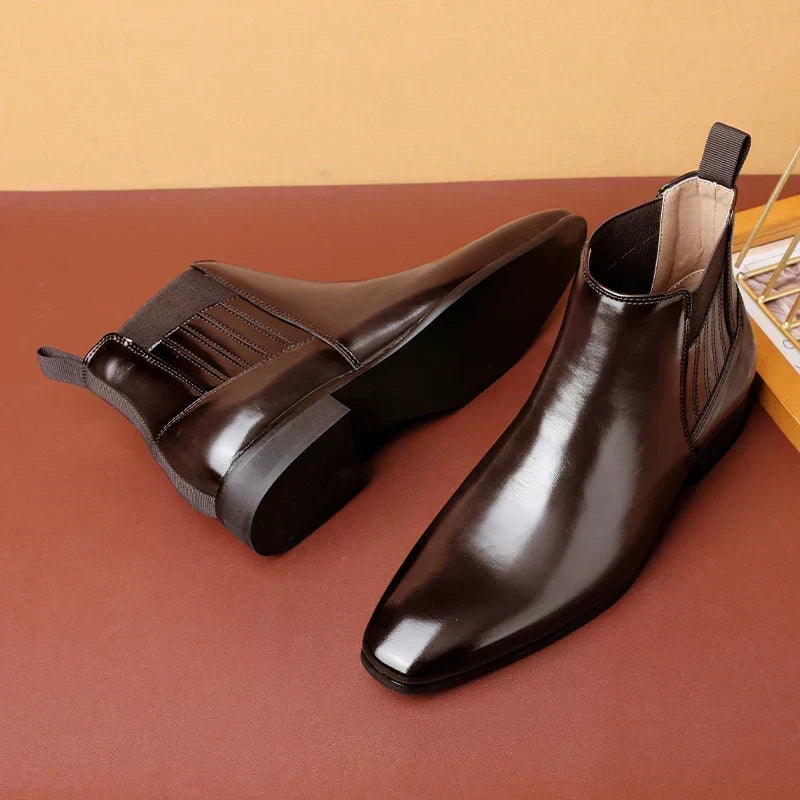 Laurent Monaco · Chic Leather-Like Boots