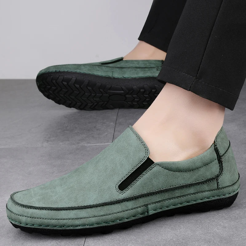 Larvis Genuine Leather Loafers