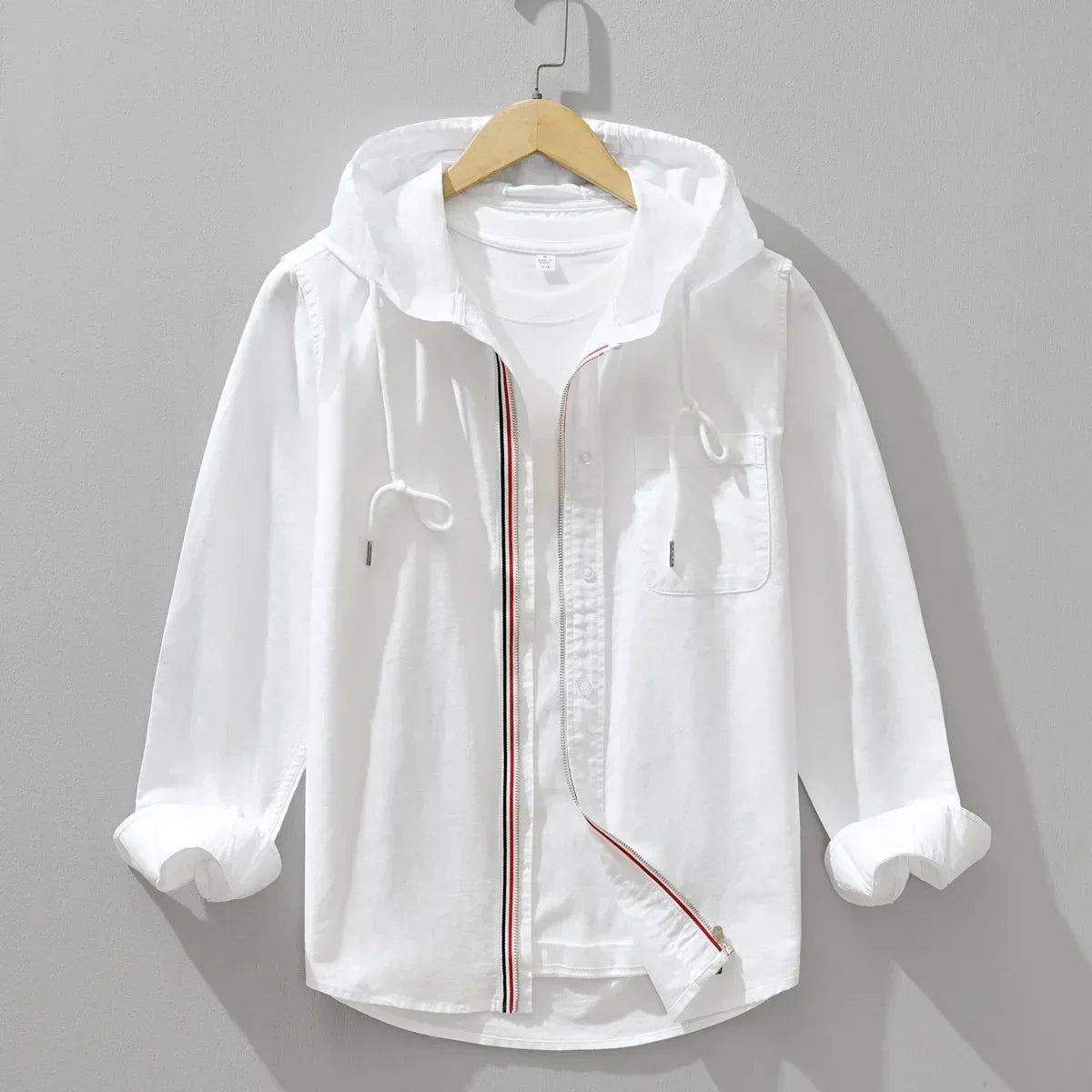 Sunveil Hooded Linen Shirt