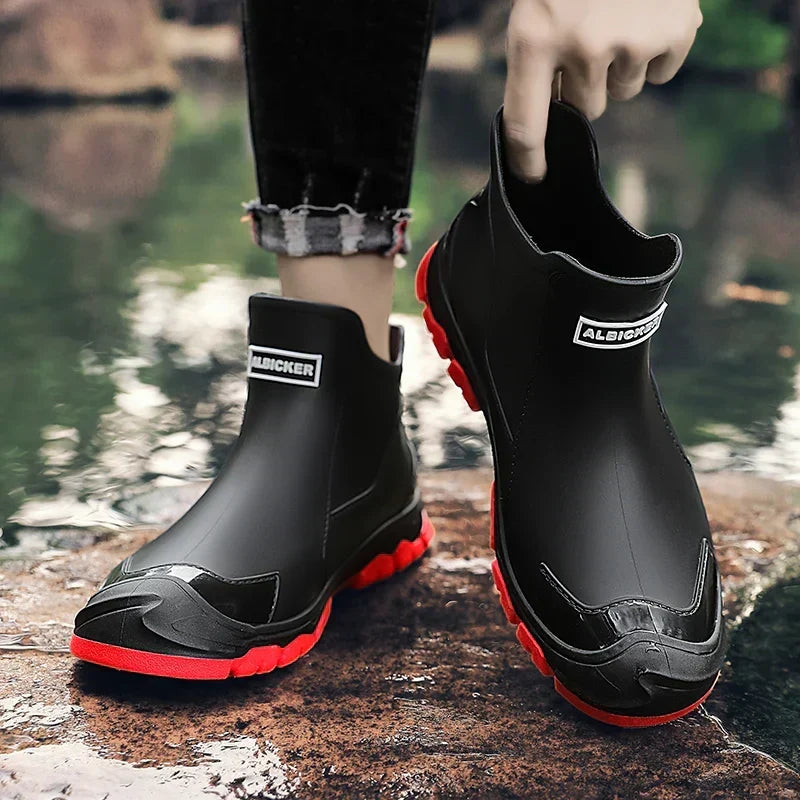 Unisex Terrain Ankle Boots, Chelsea Style, Lug Sole