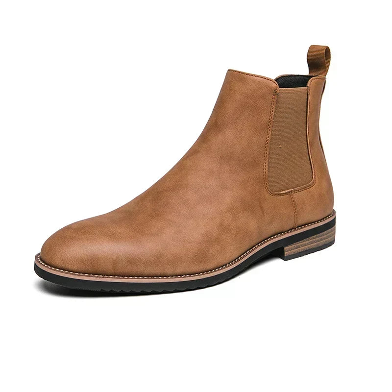Cosmo | Premium Leather-Like Chelsea Boots