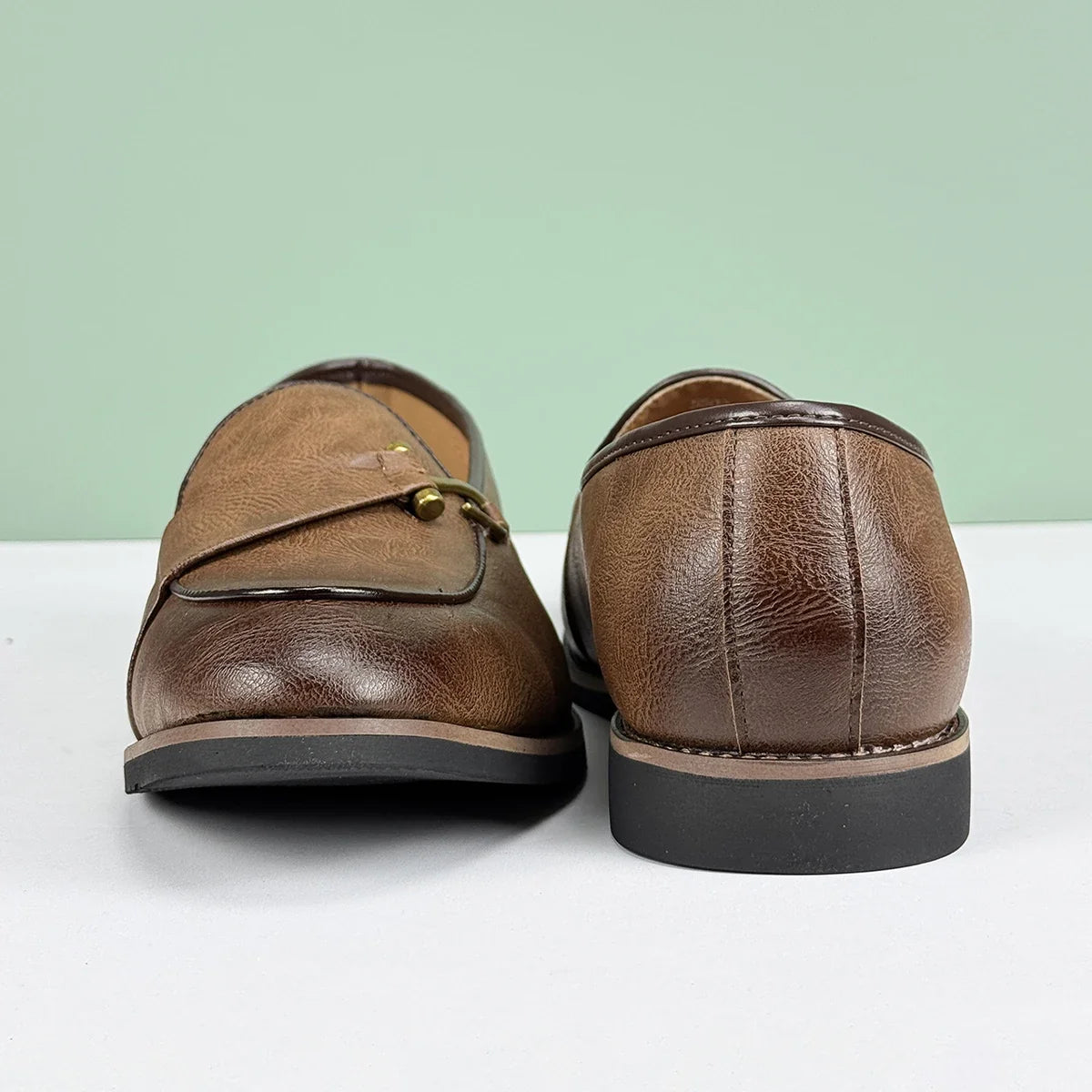 Pelle D'Oro Leather Loafers