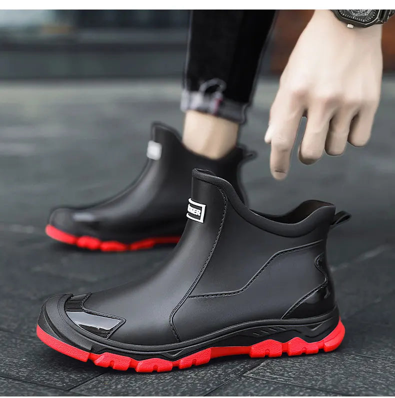 Unisex Terrain Ankle Boots, Chelsea Style, Lug Sole