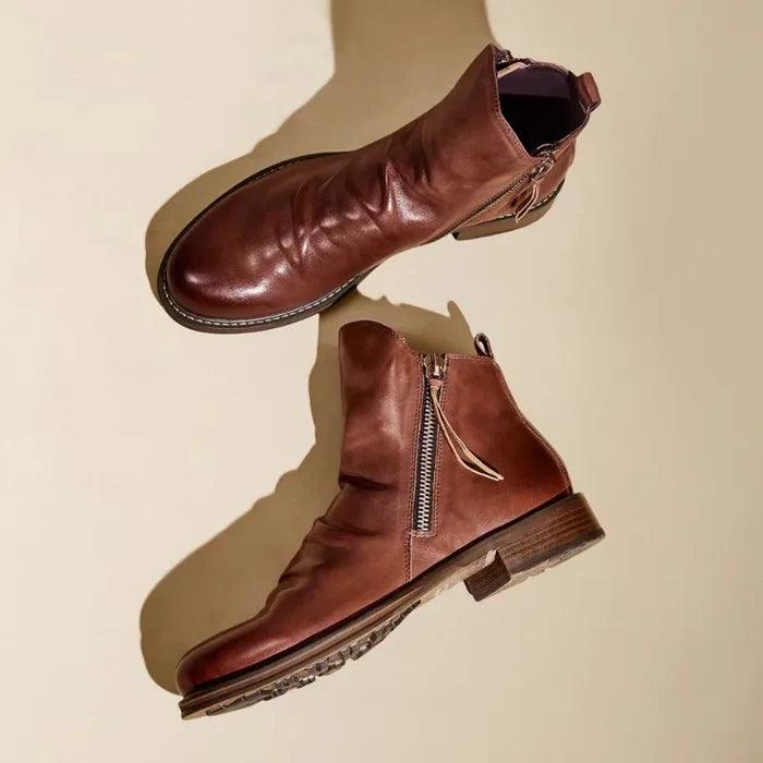 Bernardo Cavallino | Leather-Like boots with stitched detail