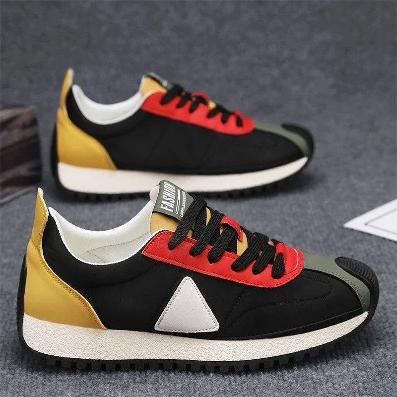 Piero | Men's Retro Sneakers with Dynamic Design