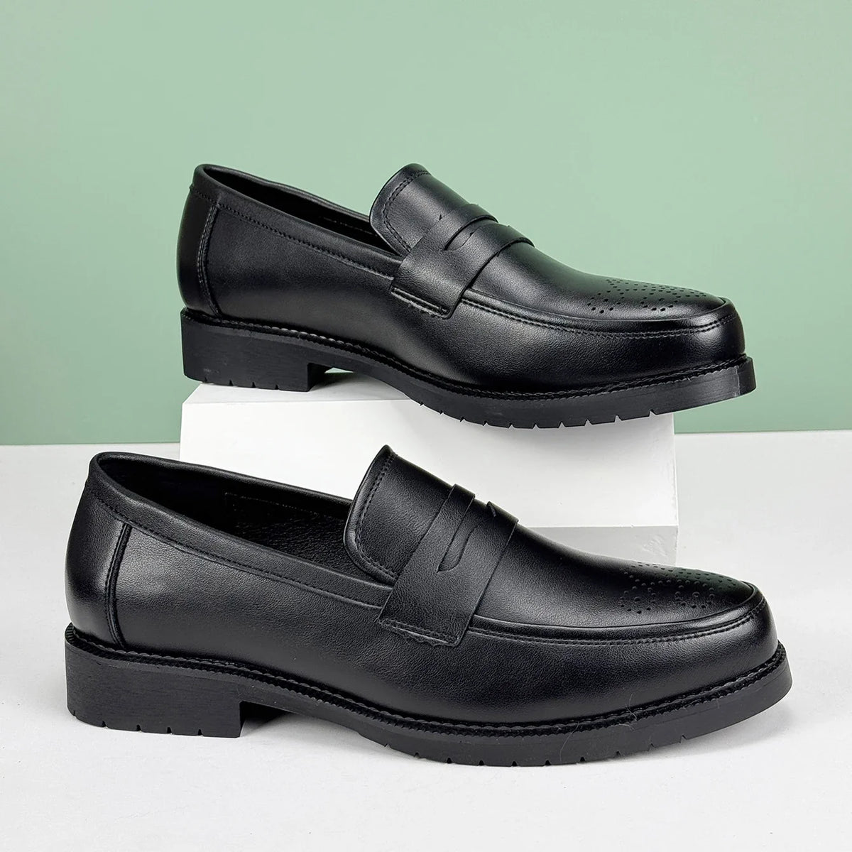 Velluto Leather Loafers