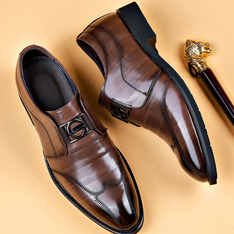 Giovanni | Classic Men's Leather-Like Shoes
