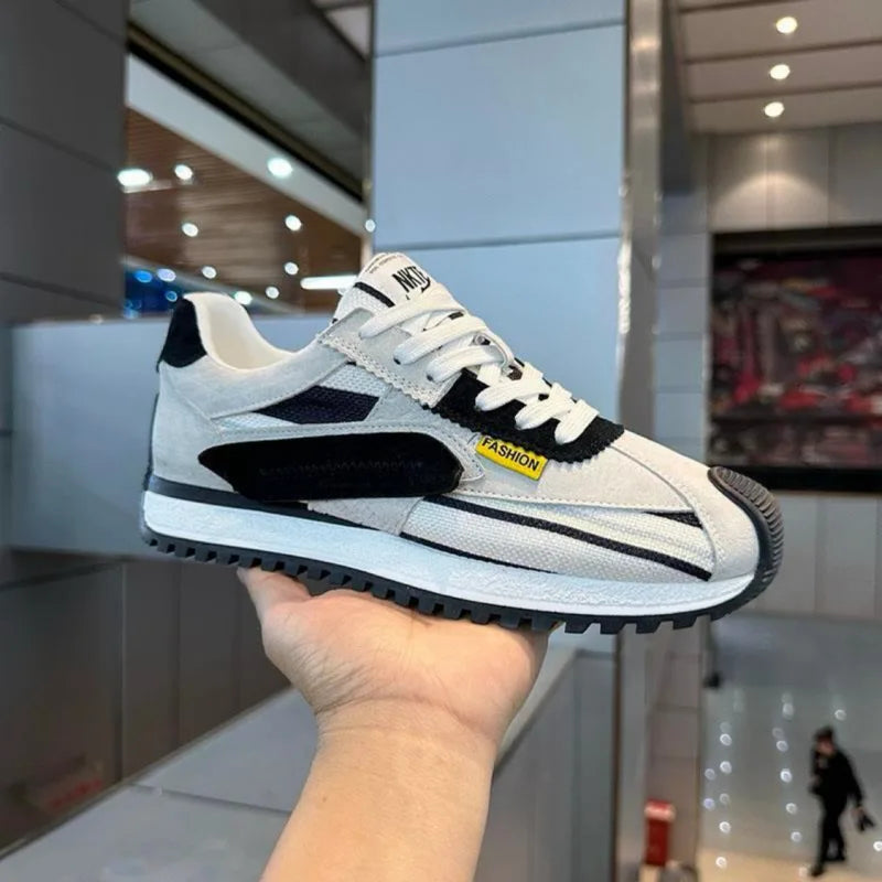 Piero | Men's Retro Sneakers with Dynamic Design