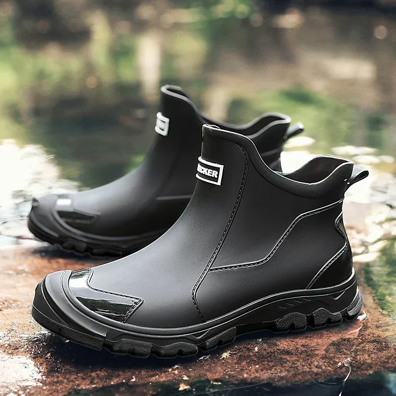 Unisex Terrain Ankle Boots, Chelsea Style, Lug Sole