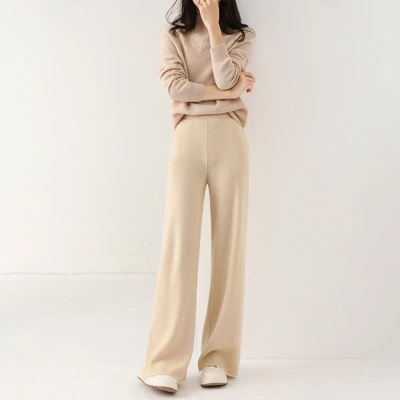 Women's Knit Pants – Soft Relaxed Co-Ord Pants