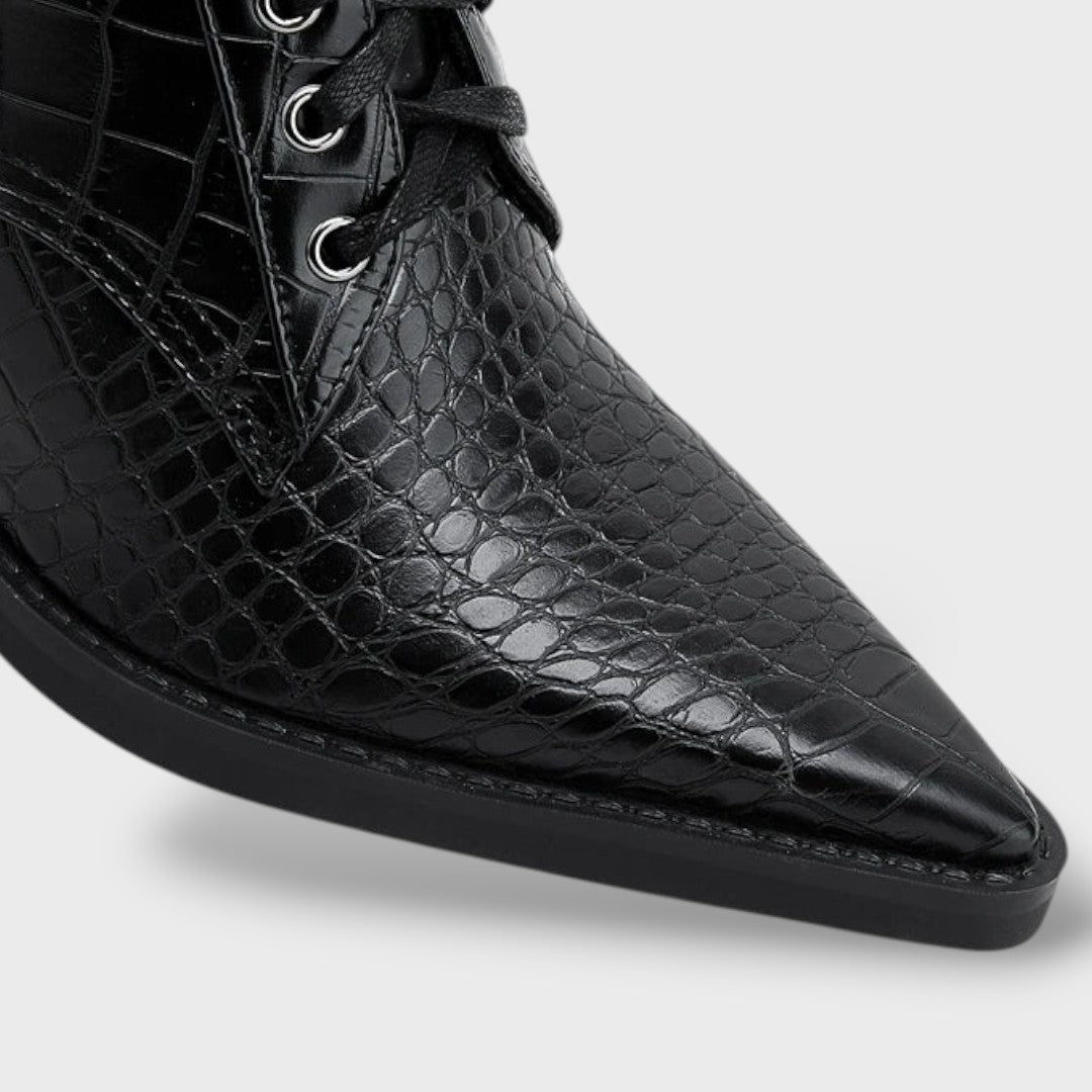 Women's Lace-Up Cowboy Boots