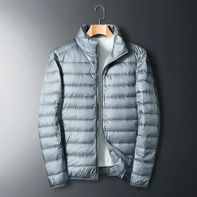Cody | Mens Lightweight Packable Puffer Jacket | Compact Storage Bag, Easy to Carry | Red, Gray, Black and More M-5XL