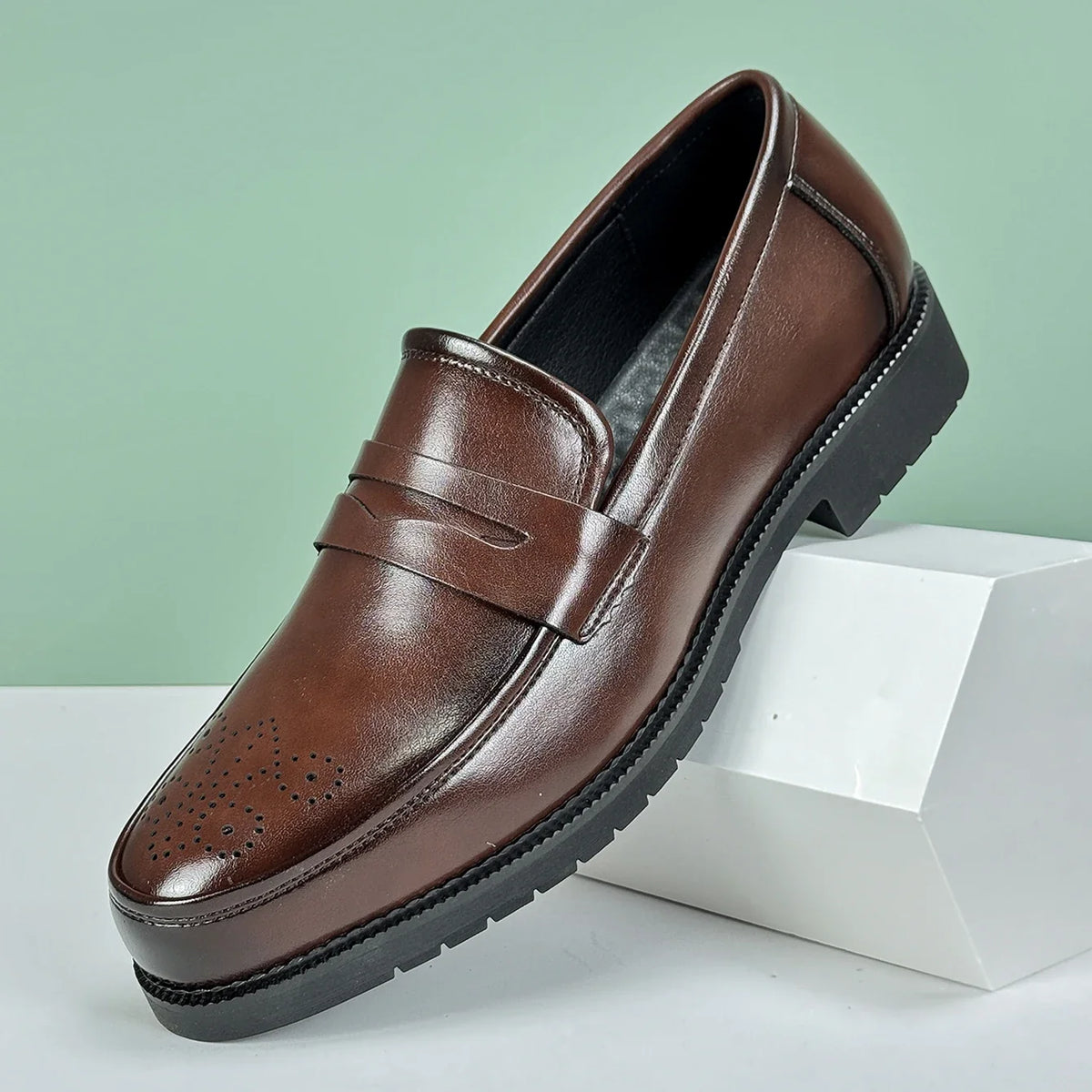 Velluto Leather Loafers